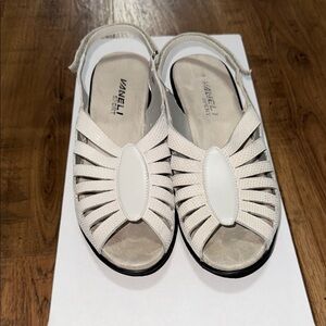 VANELI Women's Cream Sandals